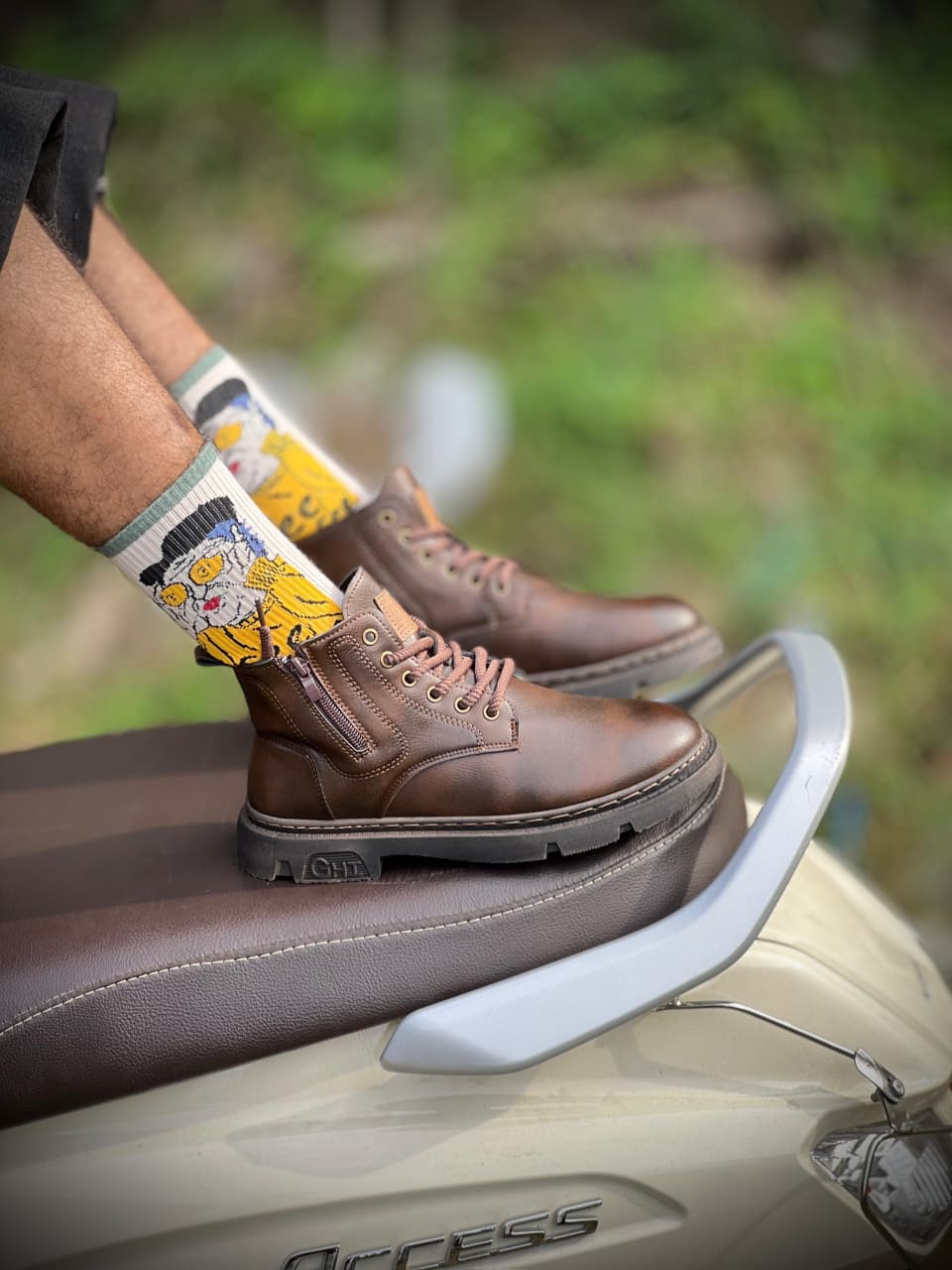 Urban Combat Leather Boots