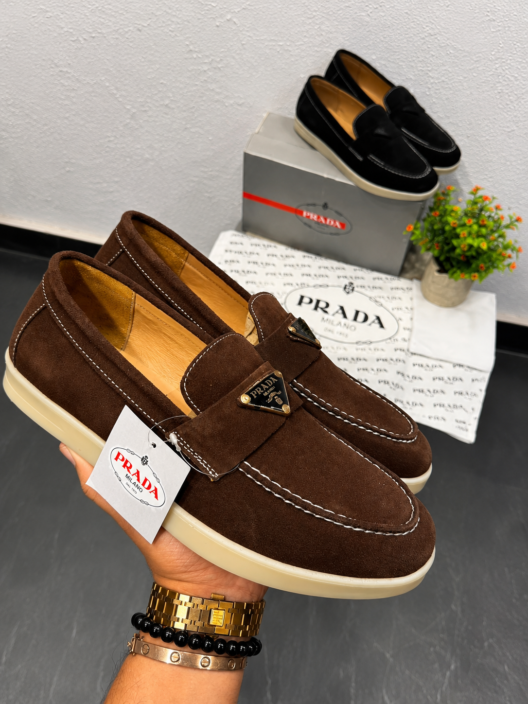 PRADA  LOAFER