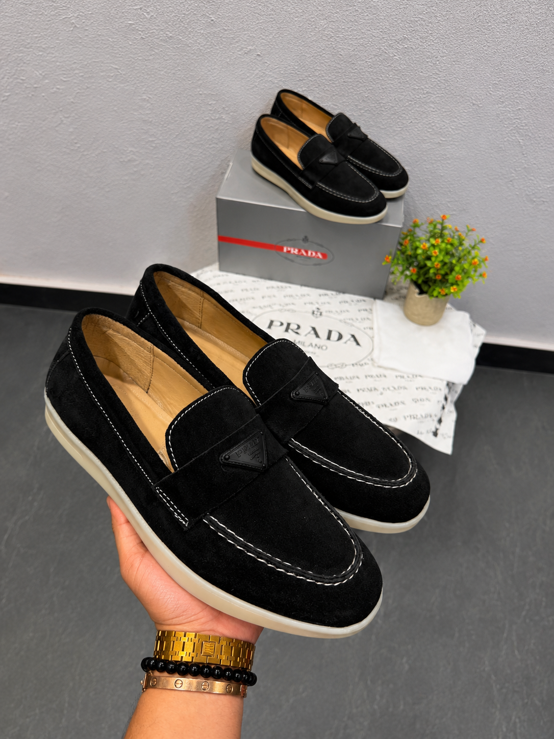PRADA  LOAFER