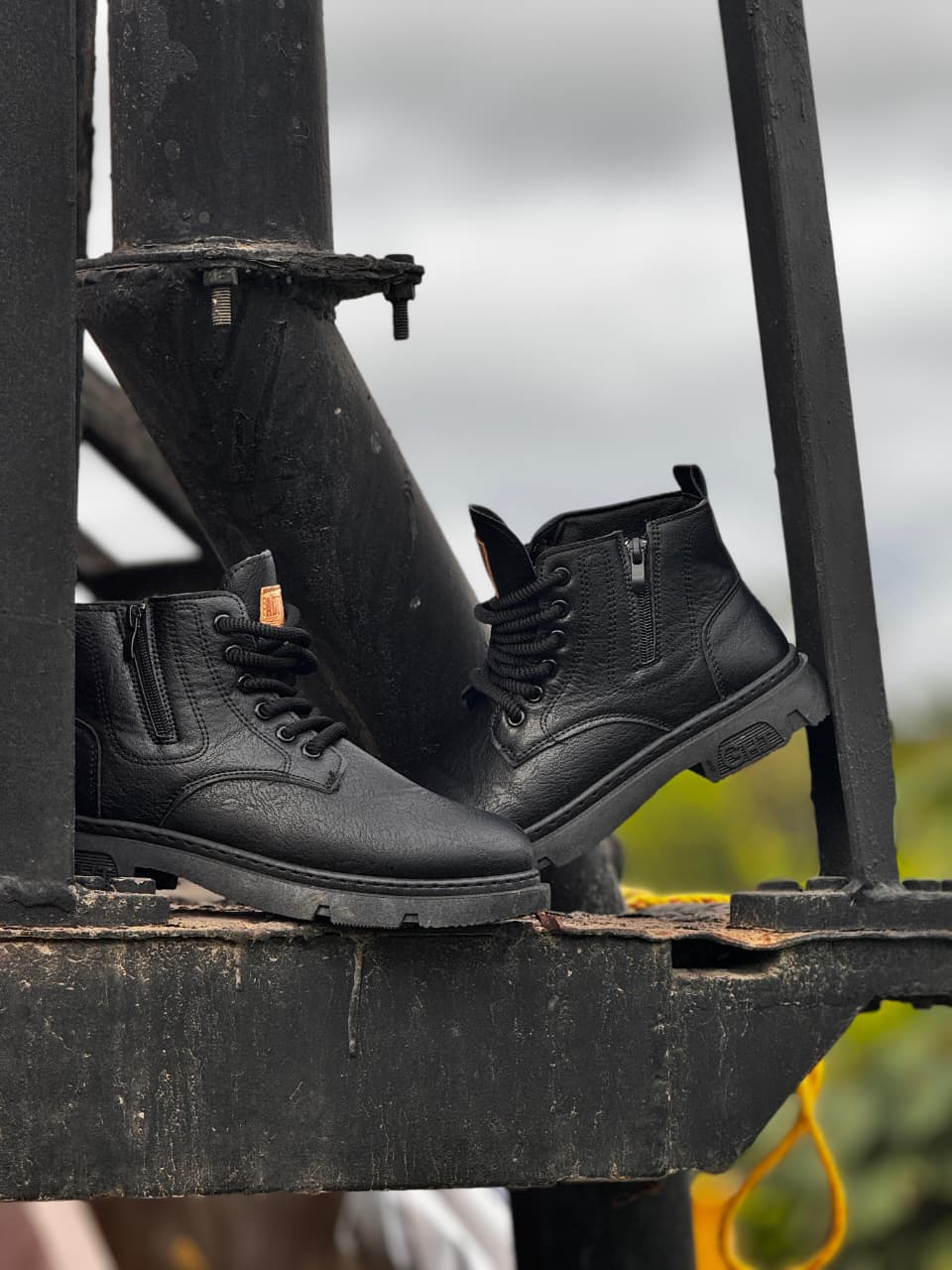 Urban Combat Leather Boots